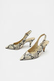 Elora Snake Print Slingback Pump  Snake Print  hi-res