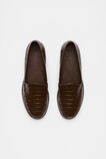 Nella Loafer  Dark Espresso Croc  hi-res