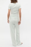 Short Sleeve and Wide Leg Pant PJ Set  Mist  hi-res