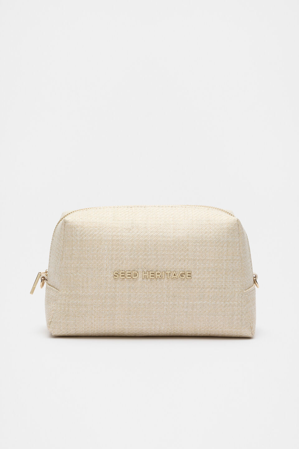 Logo Cosmetic Bag  Natural