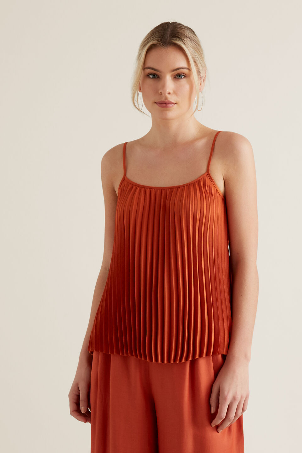 Pleat Swing Cami  