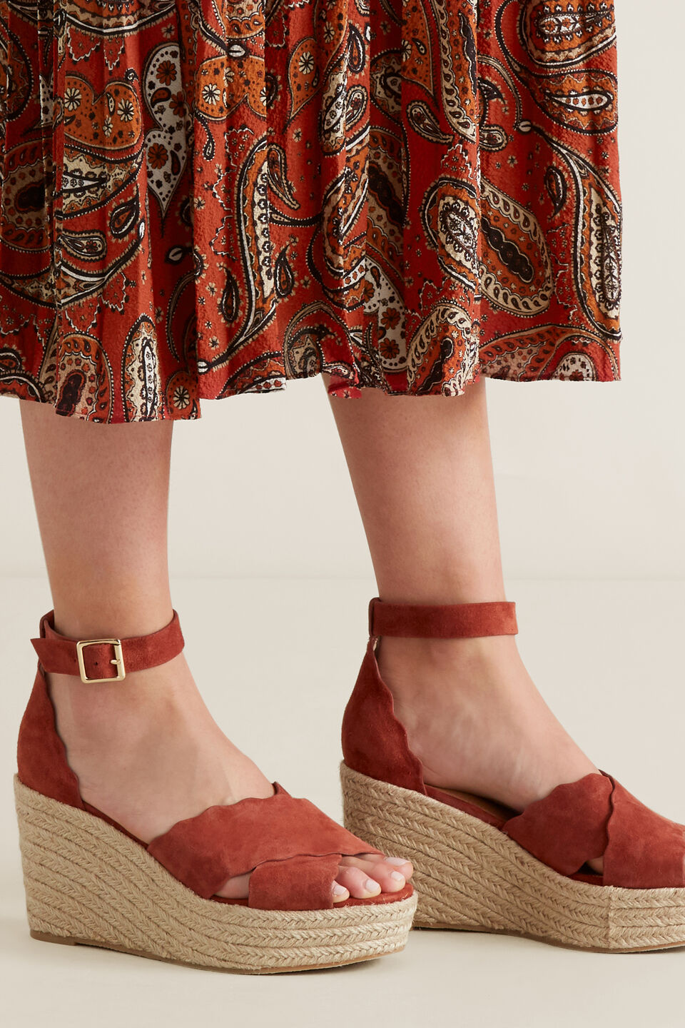 Kelly Wedge Espadrille  