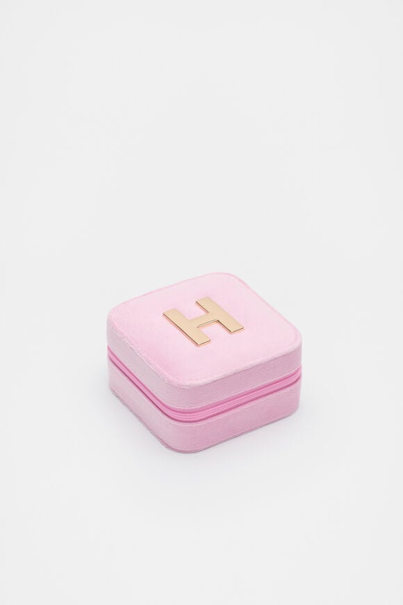 Initial Jewellery Box  H  hi-res