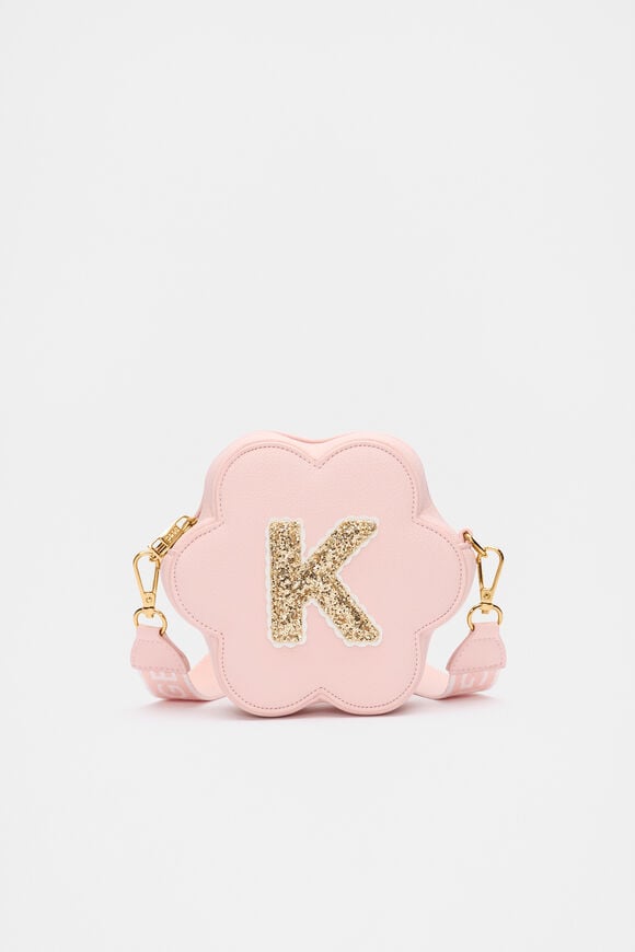 Flower Initial Bag  K  hi-res