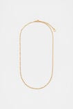 Waterproof Twist Chain Necklace  Gold  hi-res