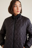 Quilted Longline Puffer    hi-res