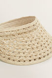 Cutwork Visor    hi-res