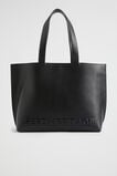 Logo Detail Tote  Black  hi-res