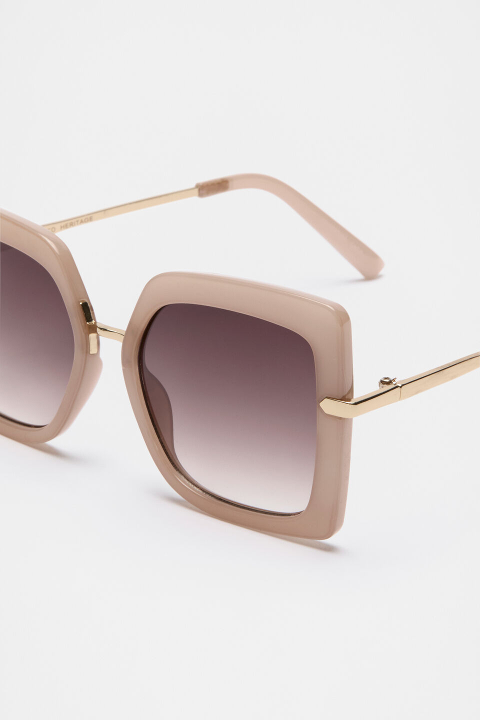 Sophie Oversized Sunglasses  Cookie