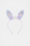 Flower Bunny Ears Head Band  Soft Lilac  hi-res