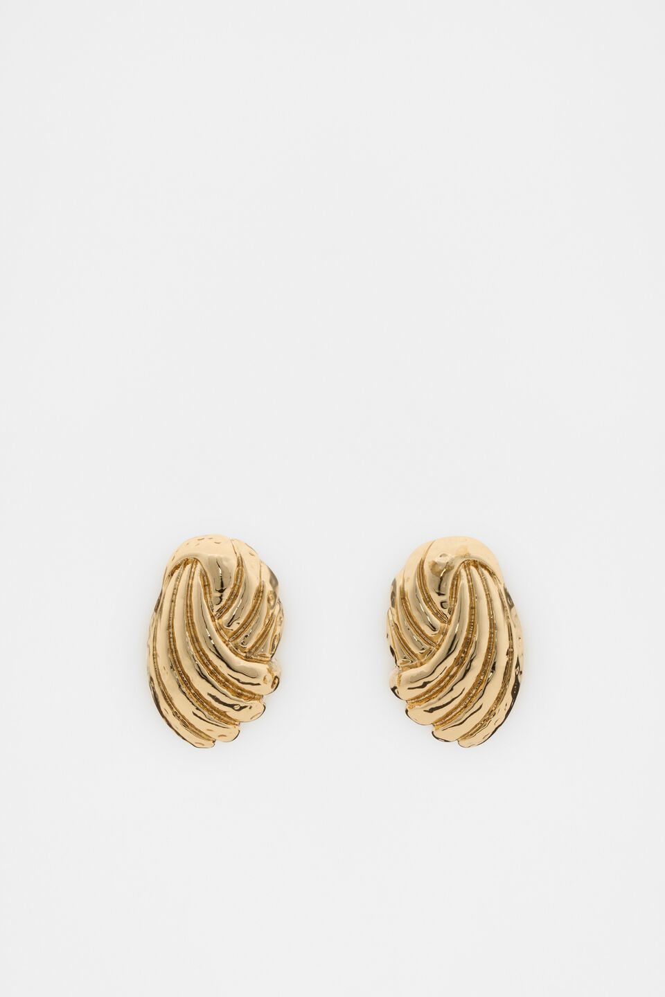 Vintage Knot Earring  Gold