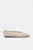 Margot Studded Ballet Flat  Oat  hi-res