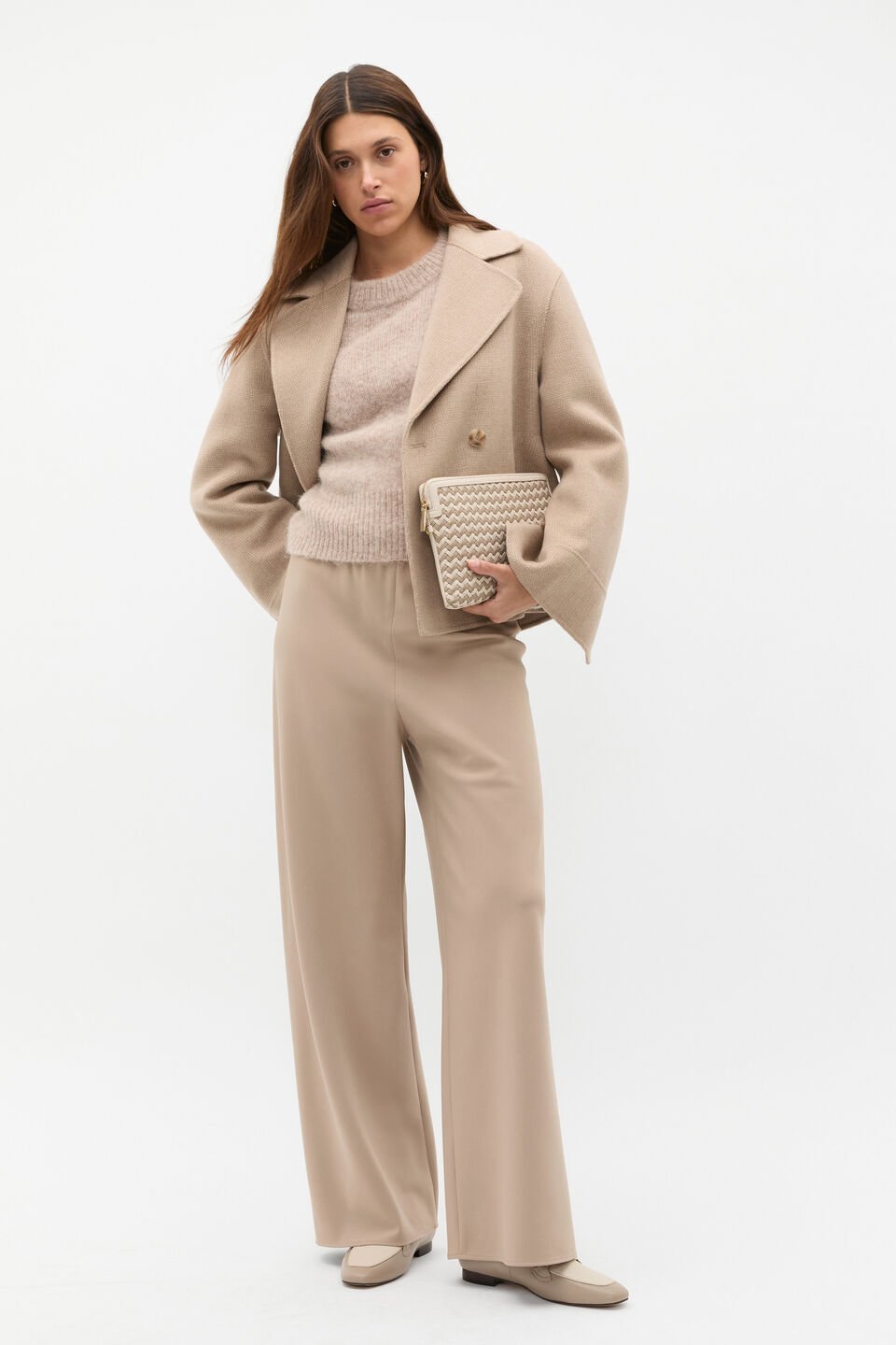 Lofty Crew Neck Knit  Cookie Marle