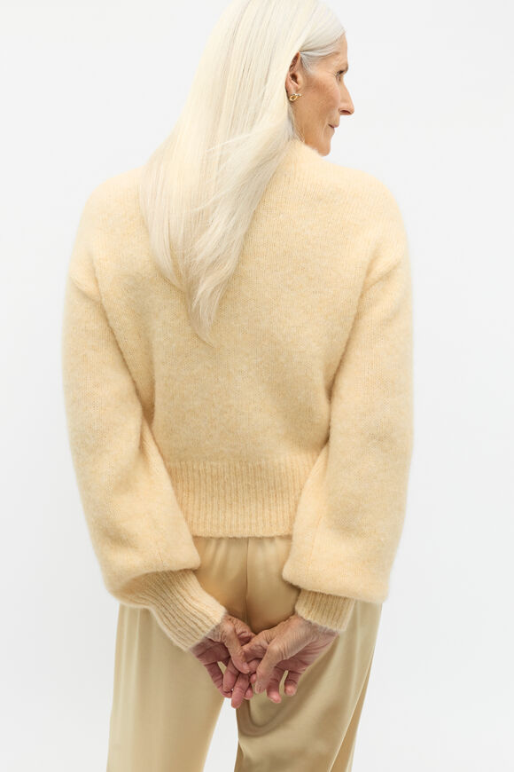 Lofty Crew Neck Knit  Marzipan Marle  hi-res