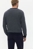 Stripe Crewneck  Midnight Blue Stripe  hi-res
