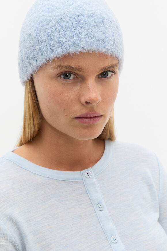 Boucle Beanie  Ice Blue Marle  hi-res