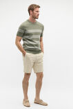 Stripe Knit Tee  Vintage Khaki  hi-res