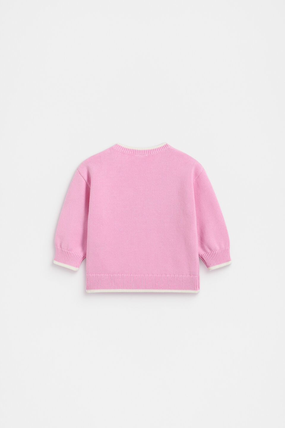 Logo Knit  Candy Pink