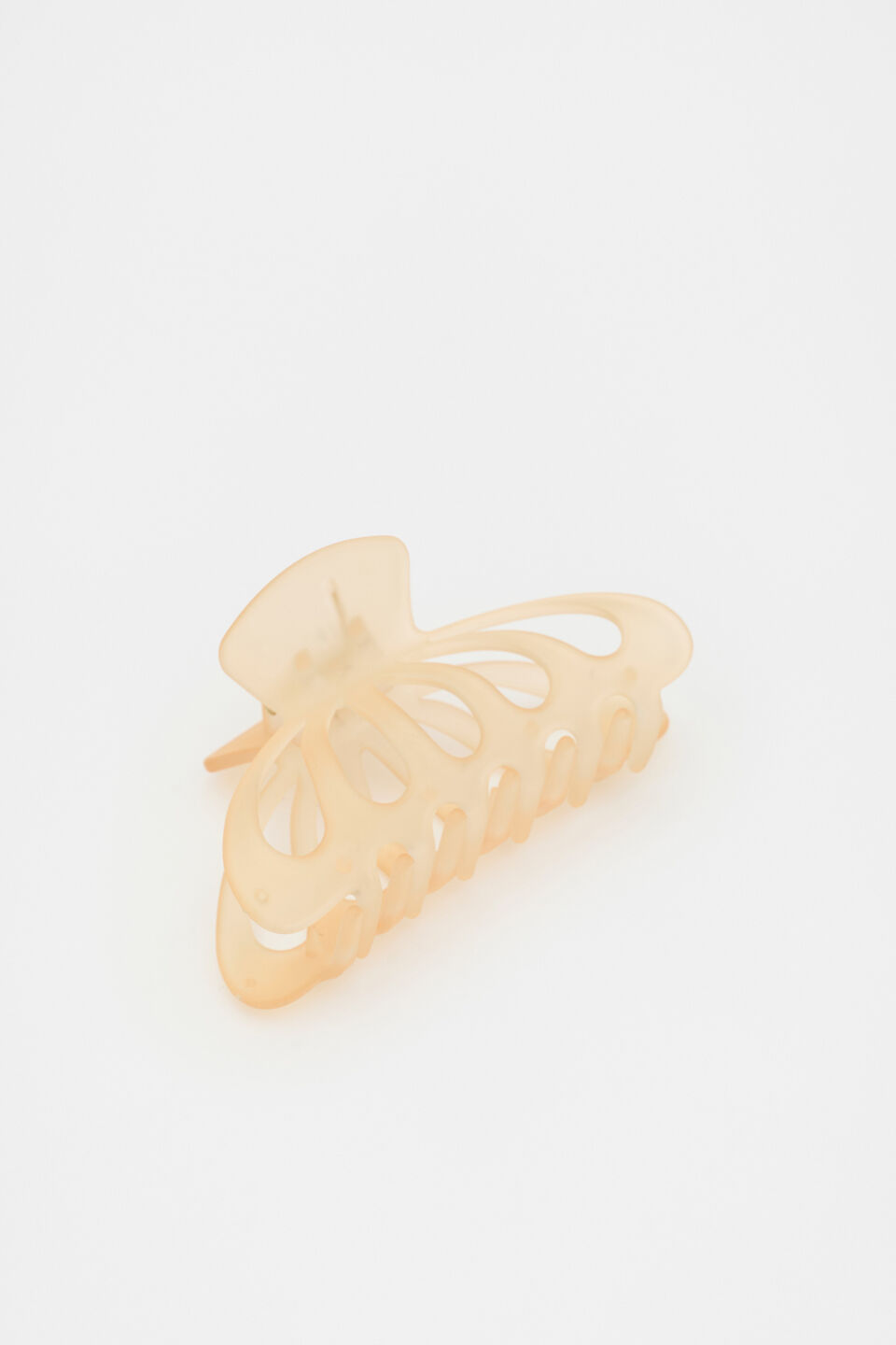 Curves Hair Claw  Apricot