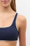 Contrast Stitch Bikini  New Navy  hi-res