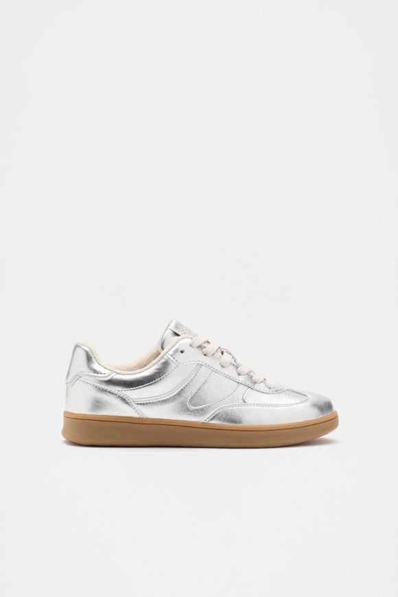 Classic Retro Trainer  Silver  hi-res