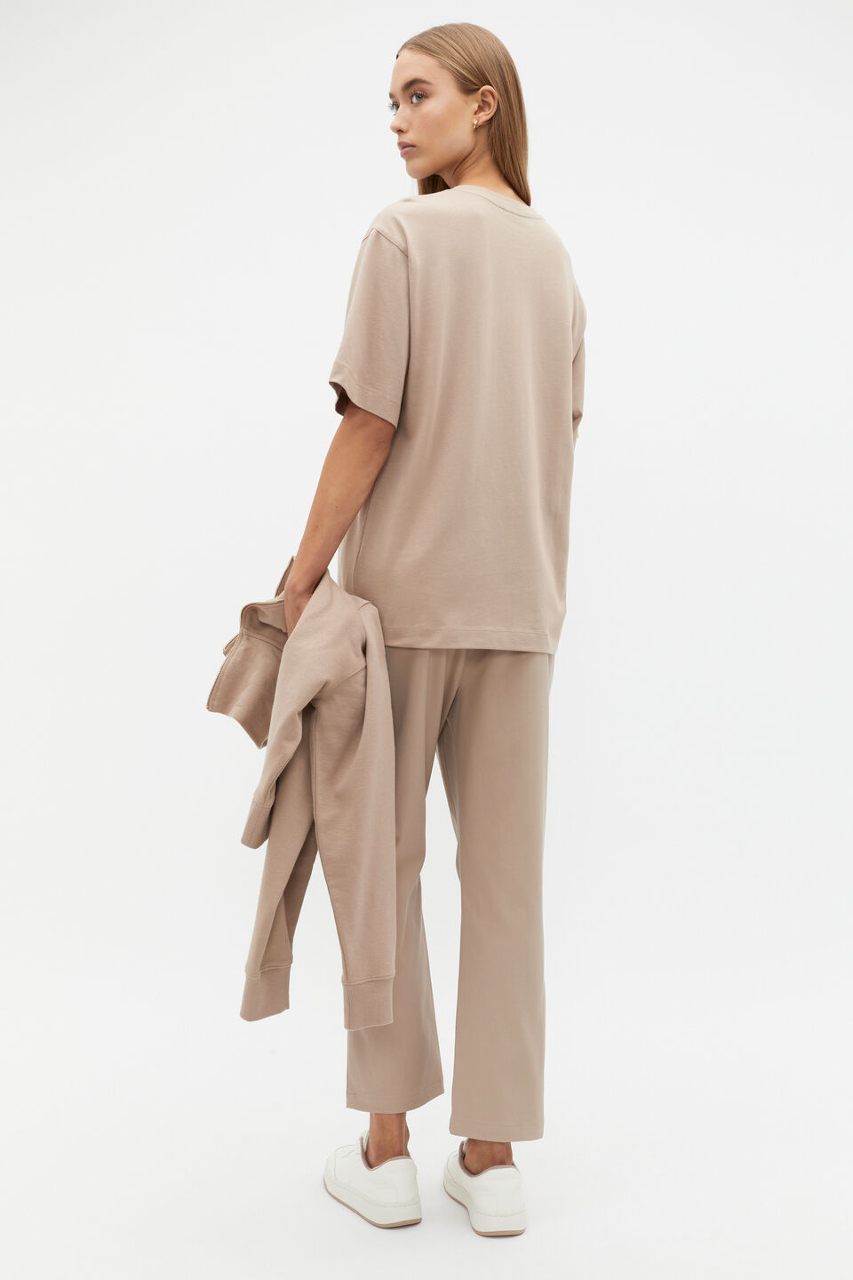 Heritage Embroidered Tee  Cookie