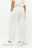 Cotton Barrel Leg Pant  Cloud Cream  hi-res