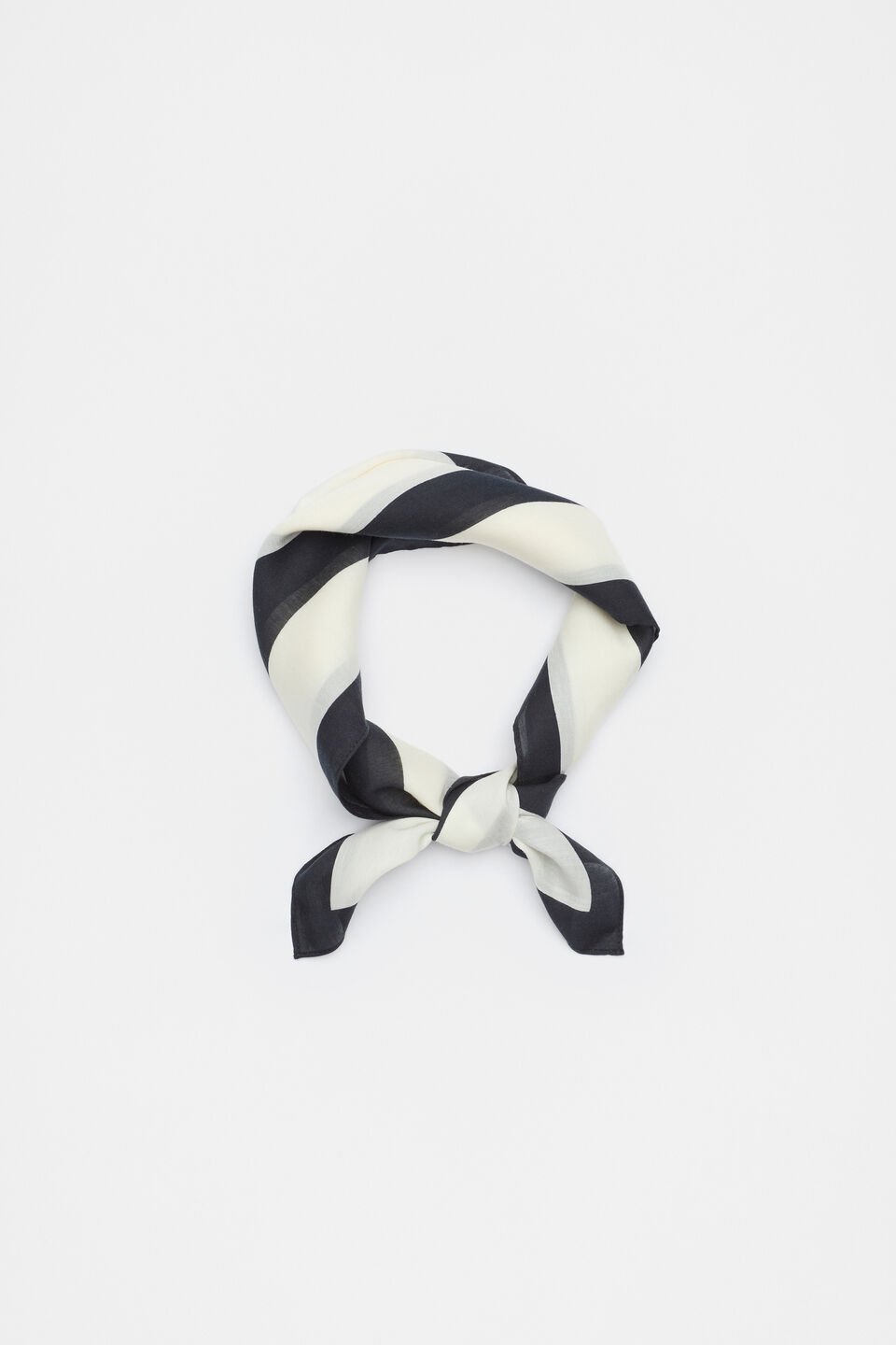 Printed Headscarf  Cream