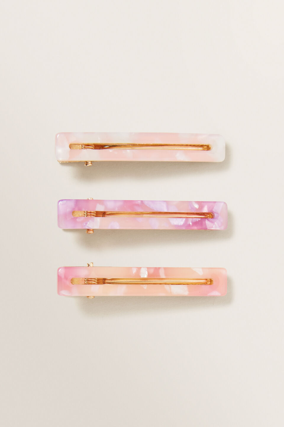 Marble 3 Pack Duck Clip  