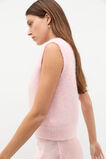 Lofty V Neck Vest  Rose Petal Marle  hi-res