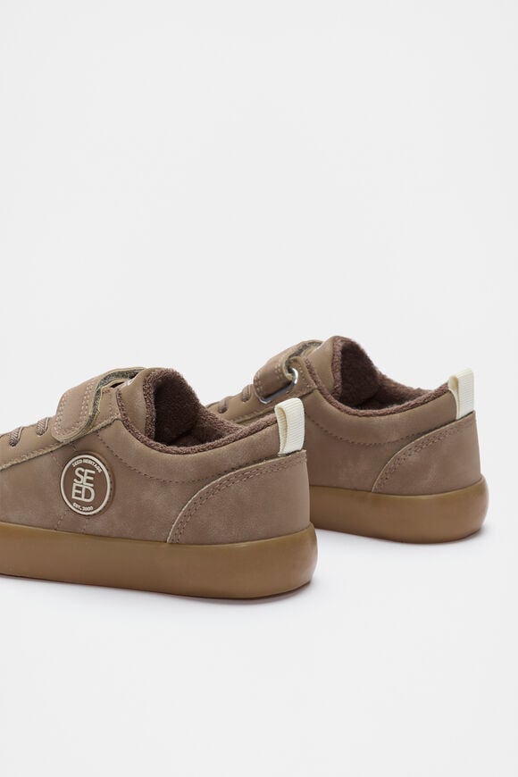 Low Top Sneakers  Dark Tan  hi-res