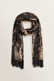 Mixed Paisley Ocelot Scarf    hi-res