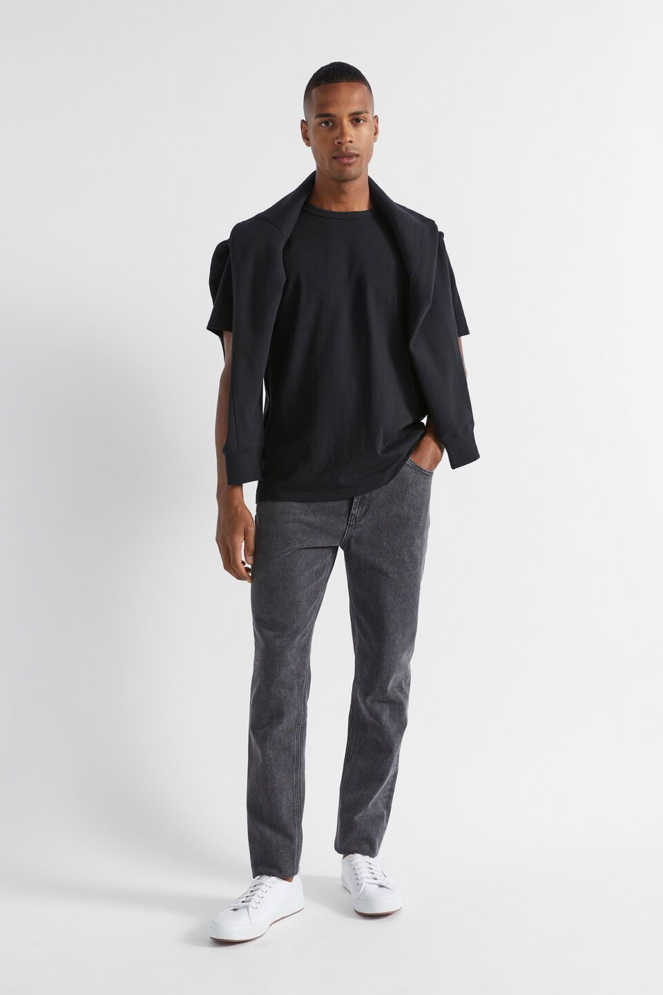 Slim Denim Jean  Washed Black