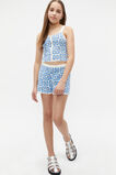 Crochet Cami  Electric Blue  hi-res