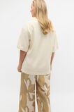 Oversized Longline Tee  Tofu  hi-res