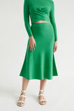 Knit Flared Skirt  Bright Mint  hi-res