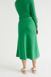 Knit Flared Skirt  Bright Mint  hi-res