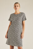 Animal Print Tee Dress    hi-res