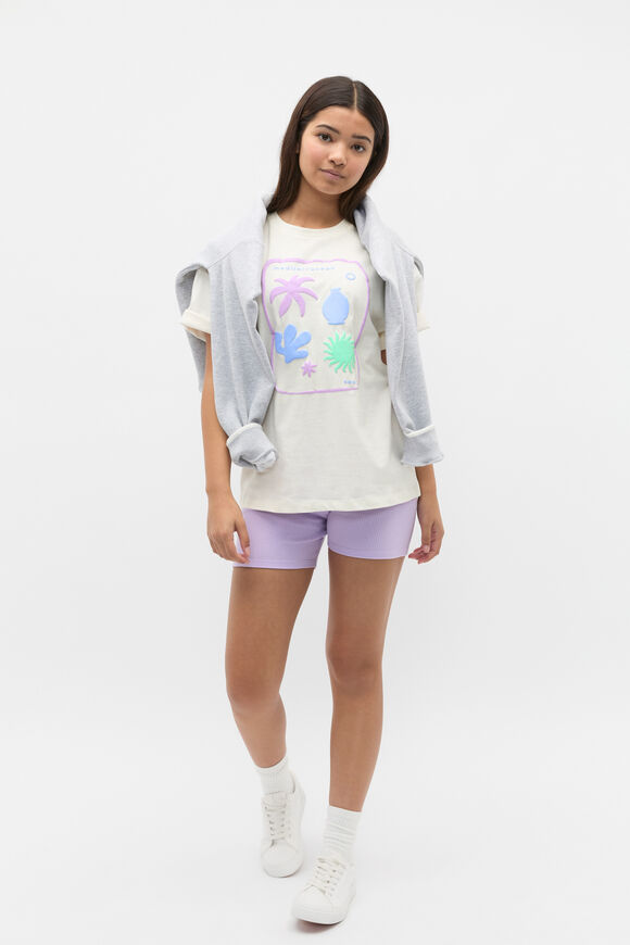 Core Logo Bike Short  Orchid Bloom  hi-res