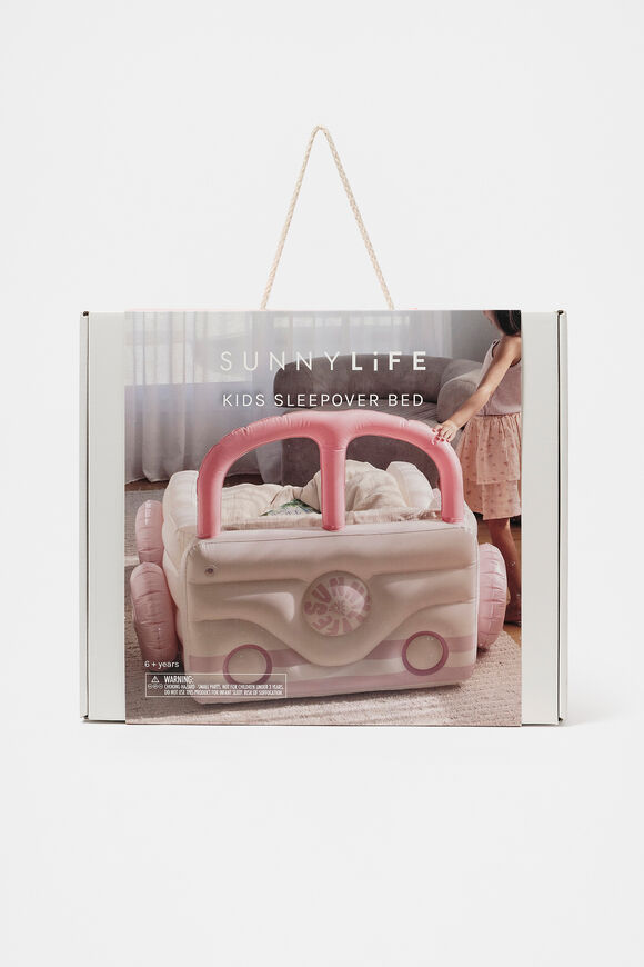Summer Van Kids Sleepover Bed  Pink  hi-res