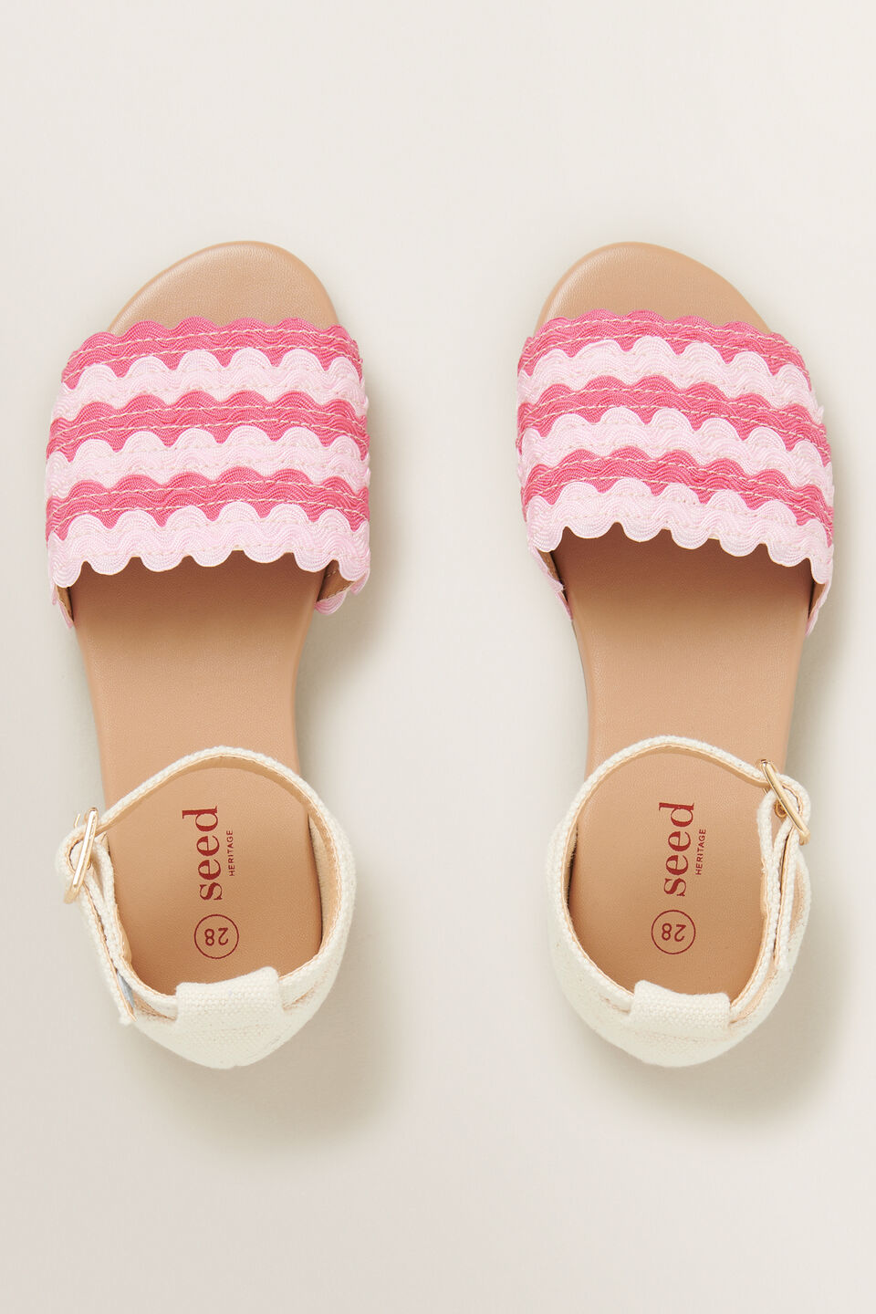 Rainbow Embroidered Sandal  