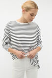 Core Asymmetrical Top  Mono Stripe  hi-res