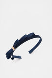 Heritage Bow Headband  Navy  hi-res