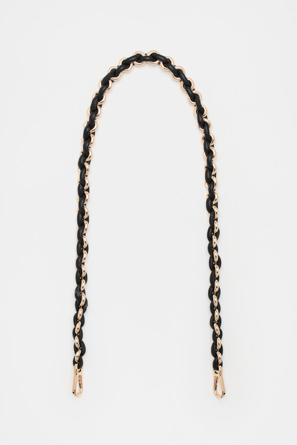 Chain Shoulder Strap  Black  hi-res