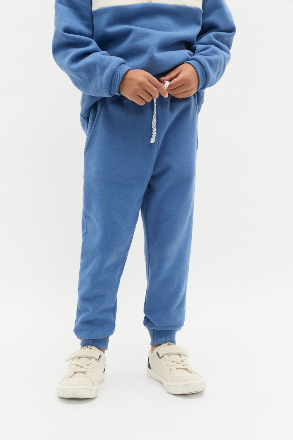 Slim Track Pant  Moody Blue