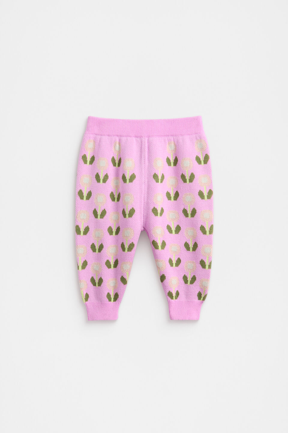 Tulip Knit Legging  Fairy Floss