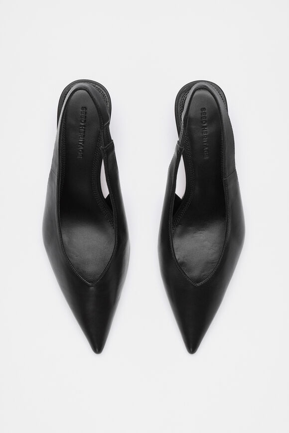 Alani Slingback Heel  Black  hi-res