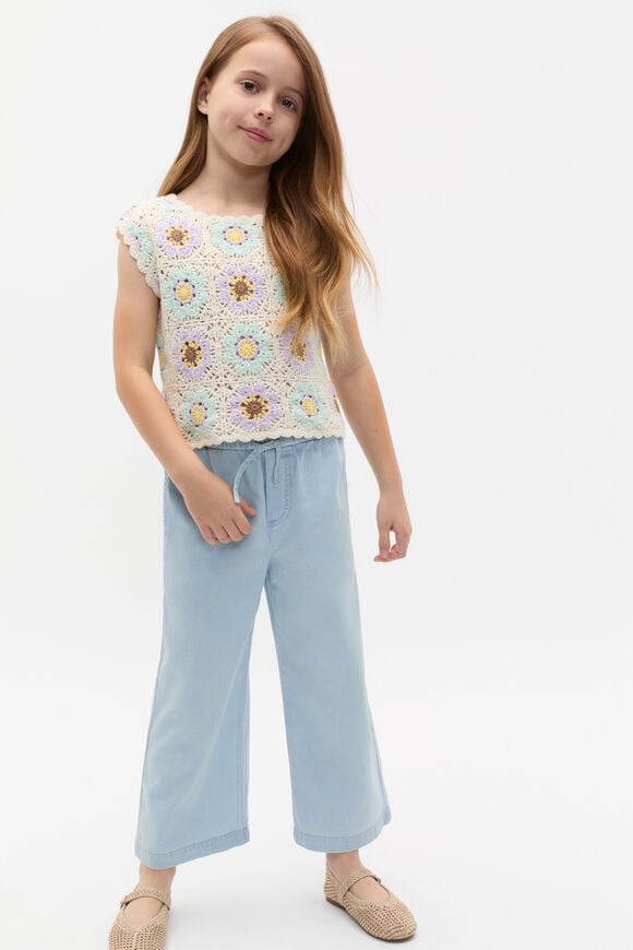 Crochet Tee  Vintage Cream  hi-res