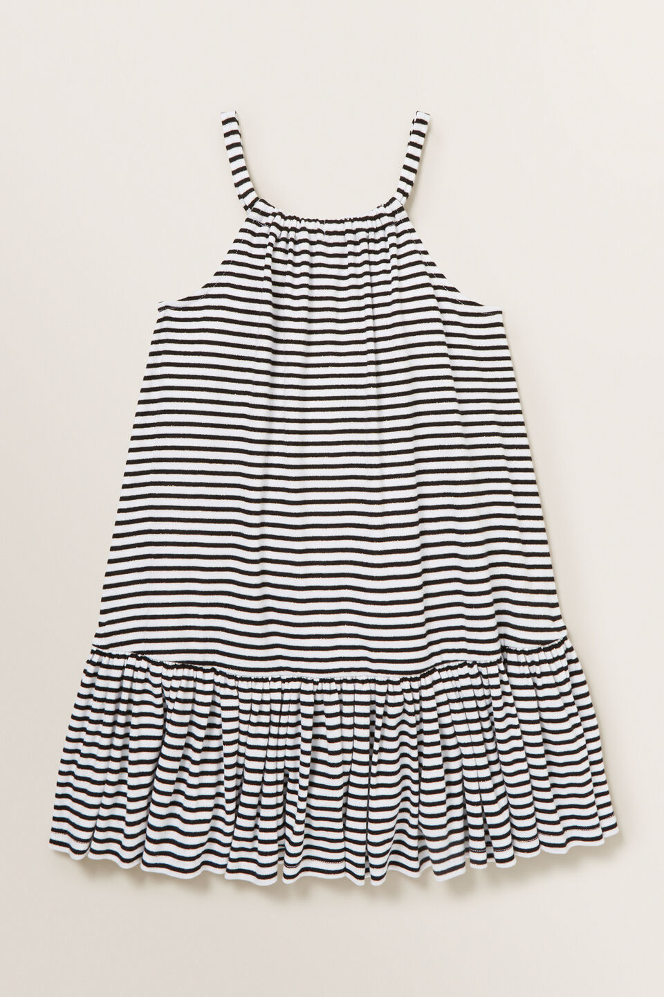 Metallic Stripe Dress  