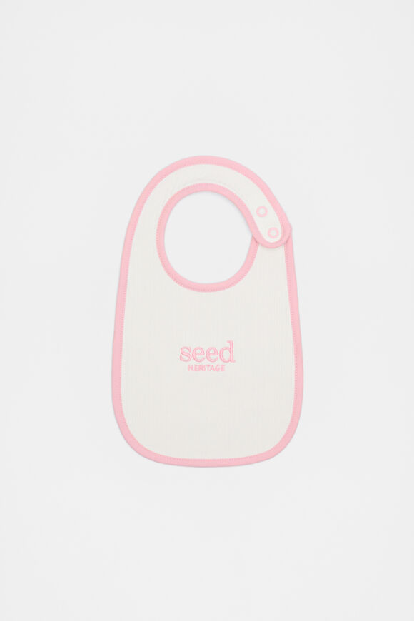 Logo Rib Bib  Classic Cream  hi-res